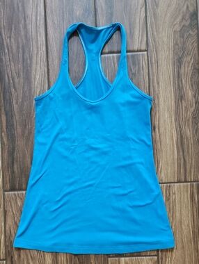 Women's Bright Blue Lululemon Racerback Tank Top - Versatile Active Layer